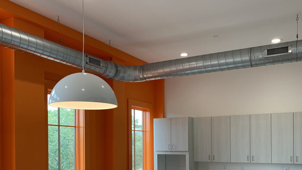 Interior Design Trends: Spiral Ductwork